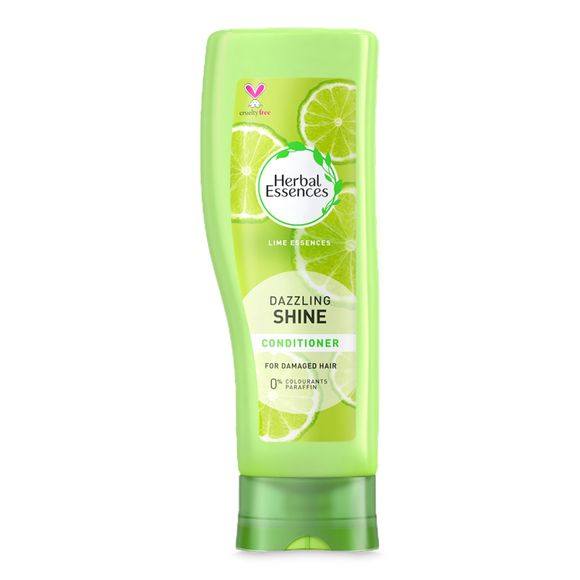 Herbal Essences Dazzling Shine Conditioner | Lime Scent | Hair Gloss For Shine | Cruelty Free | 400ml